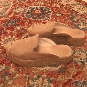 Slip on platform espadilles